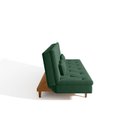 Ver mais imagens de Sofá Cama 3 Lugares em Suede Tokio Yescasa