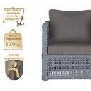 Ver imagem 4 de Mesa Centro e 1 Poltrona Madri Corda Náutica Estofado 11 Trama Original