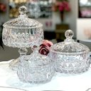 Ver imagem 4 de Bomboniere de Cristal Louise Transparente 11 X11cm - Wolff