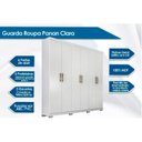 Ver imagem 2 de Guarda Roupa Casal 6 Portas e 3 Gavetas Clara Avelã - Panan