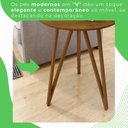 Ver imagem 5 de Mesa Lateral 100% MDF 60 cm Marrom