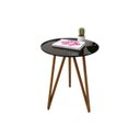 Ver imagem 2 de Mesa Lateral Corinto 100% MDF 70 cm Preto
