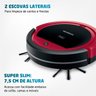 Robô Aspirador de Pó Fast Smart Clean, Mondial, Preto/vermelho, 30w, Bivolt - Rb-07 - 3