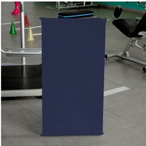 Kit 4 Colchonete Ginastica Academia Creche Yoga Fitness 95X59X3 Courino Azul - D A DECOR
