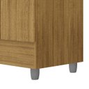 Ver imagem 7 de Guarda-roupa Solteiro 4 Portas 2 Gavetas com Espelho Ideval Nature