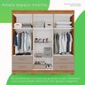 Guarda-roupa Casal 6 Portas 4 Gavetas Verona Premium - 2