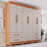 Guarda-roupa Casal 6 Portas 4 Gavetas Verona Premium - 1