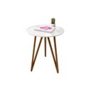 Ver imagem 2 de Mesa Lateral 100% MDF 60 cm Branco