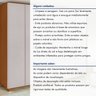 Guarda-roupa Casal Loop 6 Portas com Pés 100% MDF - 14
