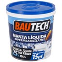 Ver imagem 1 de Manta Líquida Impermeabilizante Cinza 15 Kilos - 15269 - Bautech