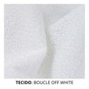 Ver imagem 6 de Poltrona Amamentação Encosto Alto Puff Balanço Madeira Nina:boucle Cru/poltrona Amamentação e Puff C