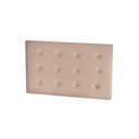 Ver imagem 1 de Multiuso de Quarto Bebê Kit Capitonê Courano P- Berço Maria Bege - Peroba