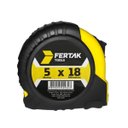 Ver imagem 1 de Fita Métrica Trena Emborrachada 5m X 18mm com Presilha para Cinto e Alça | Fertak