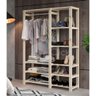 Arara Para Guardar Roupa Aparador Multiuso Versatil - 4