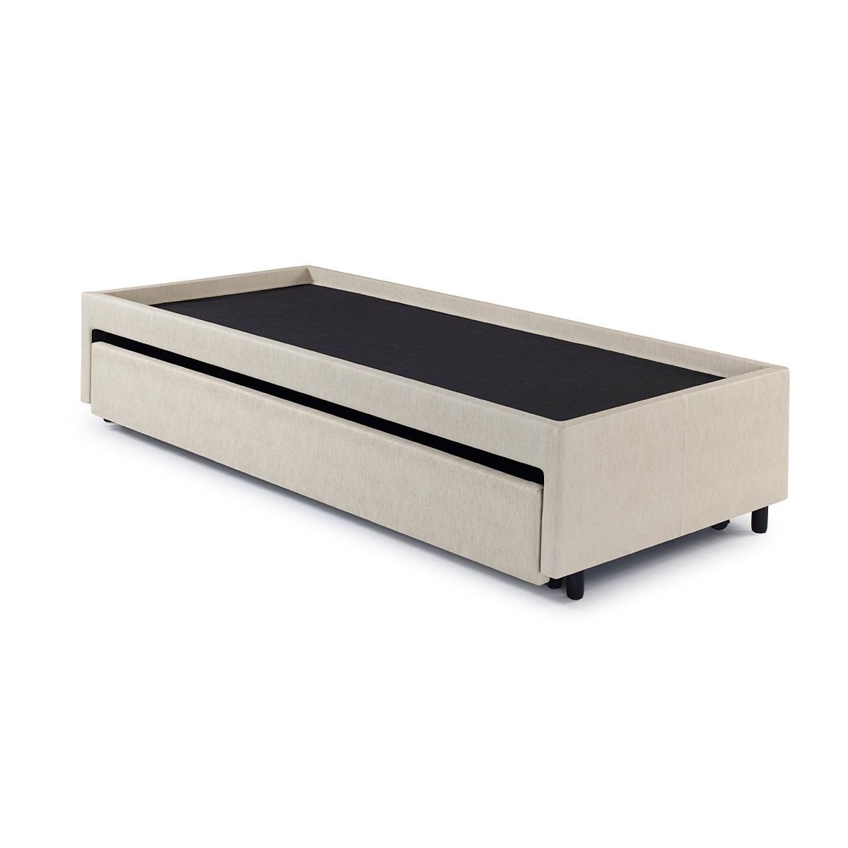 Bicama Box para Dois Colchões Solteiro 88x188 Corino Linho - 10