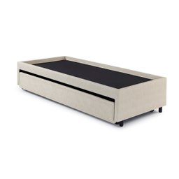 Bicama Box para Dois Colchões Solteiro 88x188 Corino Linho - 10