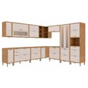 Ver imagem 2 de Cozinha Completa 12 Peças Eloise C591 Cinamomo/Off White MGM