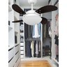 Ventilador de Teto Volare Branco Fosco Fly Mini Tabaco 127V - 2