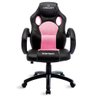 Cadeira Gamer Rosa e Preto Healer Warlock Reclinável Giratória - 1