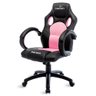 Cadeira Gamer Rosa e Preto Healer Warlock Reclinável Giratória - 5