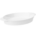Ver imagem 1 de Jogo 12 Travessas Baixelas Plástico 800ml Servir Branco Oval Coza Uno Cozinha Buffet Eventos