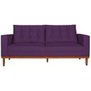Ver imagem 3 de Sofá 2 Lugares Dubai Suede - Amarena Móveis Sofá 2 Lugares Sofás Roxo