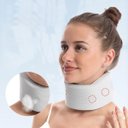 Ver imagem 5 de Colar Cervical Ortopedico Pescoço Coluna Mandibula Postura Dor Tensao Entorse Viagem Aviao Carro Mac