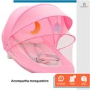 Ver imagem 3 de Cadeira de Balanço para Bebês Infantil Musical Mobile Automatica Baby Style Rosa