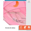 Ver imagem 2 de Cadeira de Balanço para Bebês Infantil Musical Mobile Automatica Baby Style Rosa