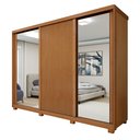 Ver imagem 3 de Guarda Roupa Ollie 3 Portas 6 Prateleira 6 Gavetas 100% MDF com Pés