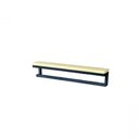 Ver imagem 2 de Suporte Toalheiro P/ Toalha de Banho Prateleira Parede 60cm 10x12x60cm Preto