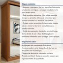 Ver imagem 6 de Guarda Roupa 3 Portas 6 Prateleiras 6 Gavetas 100% MDF Ollie Yescasa