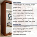 Ver imagem 6 de Guarda Roupa  Ollie 3 Portas 6 Prateleiras 6 Gavetas 100% MDF