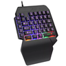 Teclado Gamer Mecanico Antighosting Ergonômico Usb Rgb Preto - 1