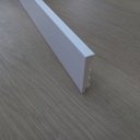 Ver imagem 2 de Rodapé Poliestireno 07cm Liso Branco - 2,4 Metros