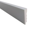 Ver imagem 1 de Rodapé Poliestireno 07cm Liso Branco - 2,4 Metros