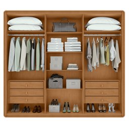 Guarda-roupa Casal Loop 6 Portas 100% MDF - 14