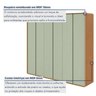 Guarda-roupa Casal Loop 6 Portas 100% MDF - 3