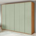 Ver imagem 1 de Guarda-roupa Casal Loop 6 Portas 100% MDF