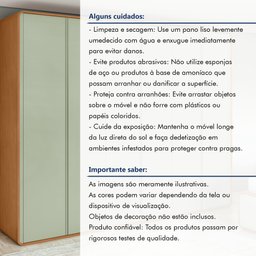 Guarda-roupa Casal Loop 6 Portas 100% MDF - 13
