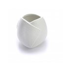Ver imagem 1 de Vaso Decorativo Dobradura Branco em Cerâmica 16,5x17,5cm - D’Rossi