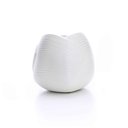 Ver imagem 5 de Vaso Decorativo Dobradura Branco em Cerâmica 16,5x17,5cm - D’Rossi
