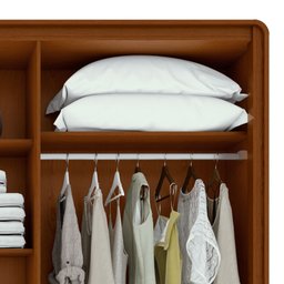 Guarda-roupa Casal Loop 6 Portas 100% MDF - 11