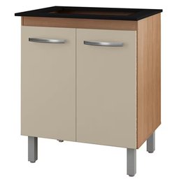 Balcao para Cooktop 4 Bocas Jade Savana Off-white Moblis - 1