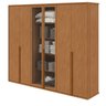 Guarda-roupa Casal Solaris 6 Portas com Vidro 100% Mdf - 3
