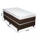 Ver imagem 3 de Cama Box Solteirão Unibox Aiam Girassol 88x188x66cm