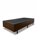 Ver imagem 1 de Cama Box Solteiro Base 188x88:corino Marrom/solteiro