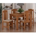 Ver imagem 1 de Conjunto de Mesa Arauna Estilo com 4 Cadeiras