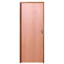 Ver imagem 1 de Porta de Madeira Semi-oca Padrão Curupixá Lisa Bat.14 Cm Eco Fech Comum Interna 210x82 Lado Esquerdo