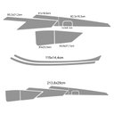 Ver imagem 2 de Adesivo Faixa Lateral Mercedes Mb 1113 1313 1513 Teu Adesivo Vermelho